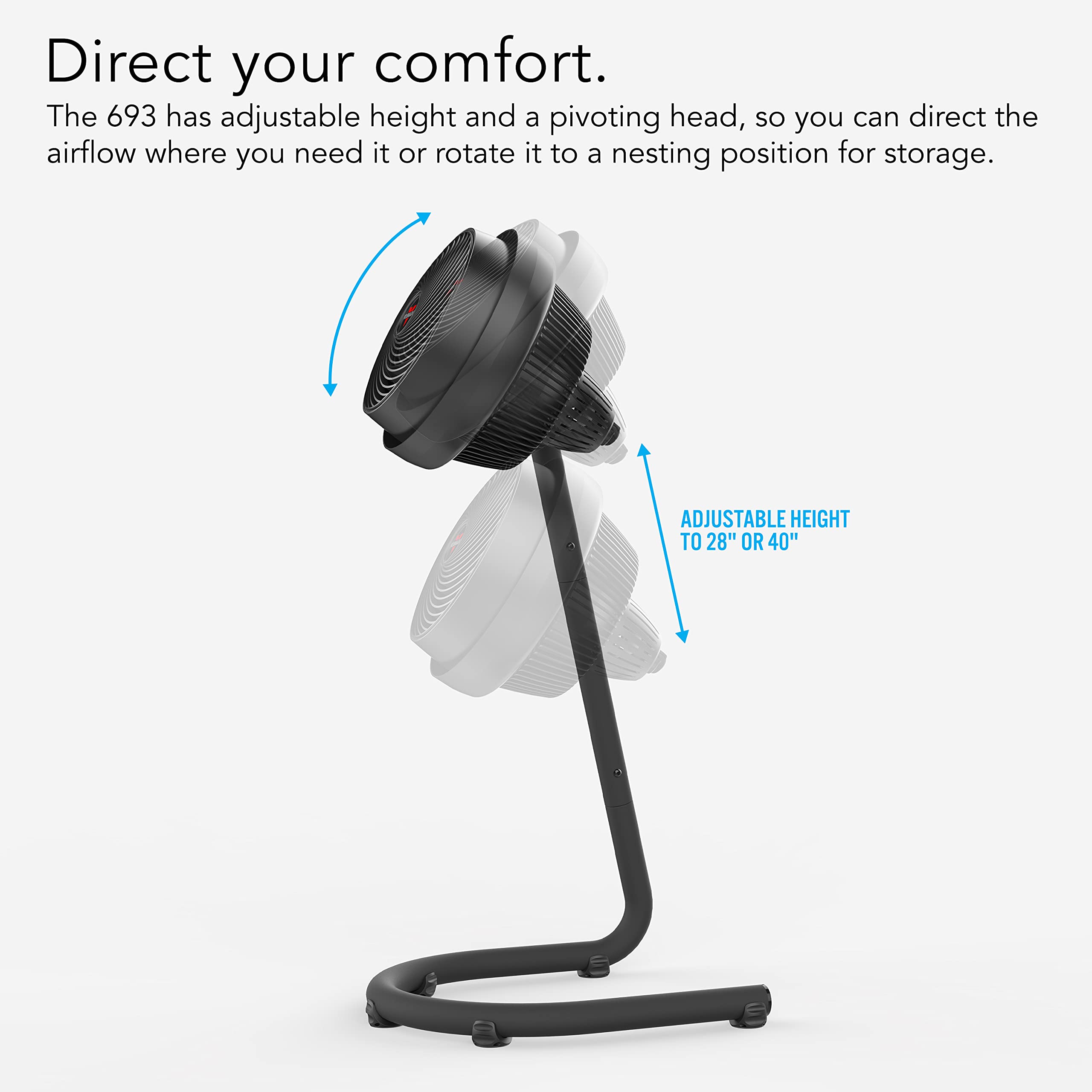 693 Medium Stand Air Circulator - Image 9