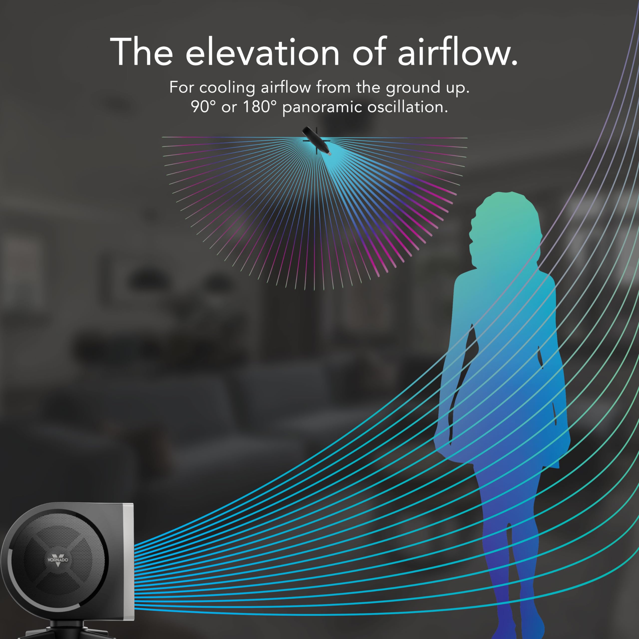 Strata Compact Oscillating Tower Fan with Remote - Image 8