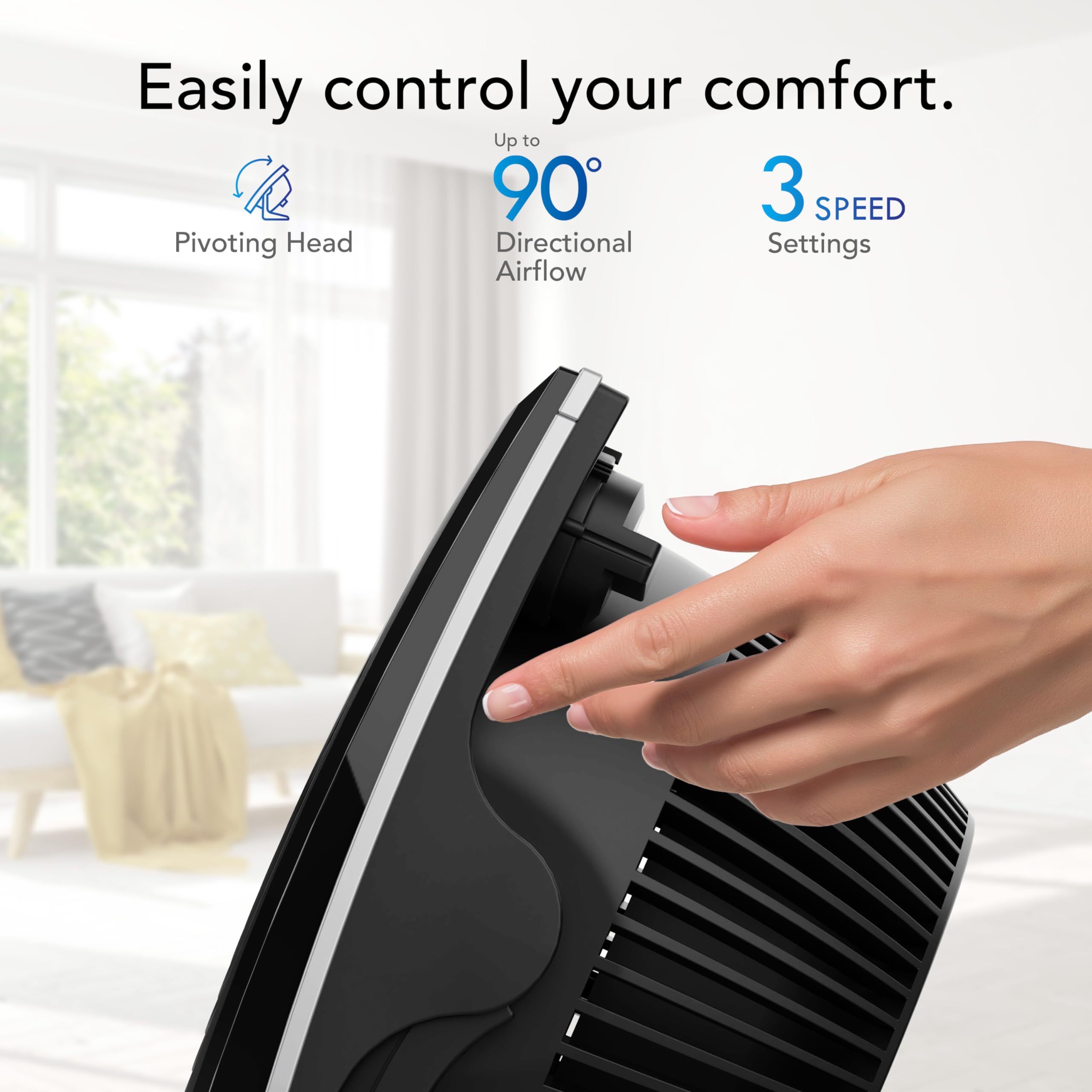 573T Small Panel Air Circulator - Image 9