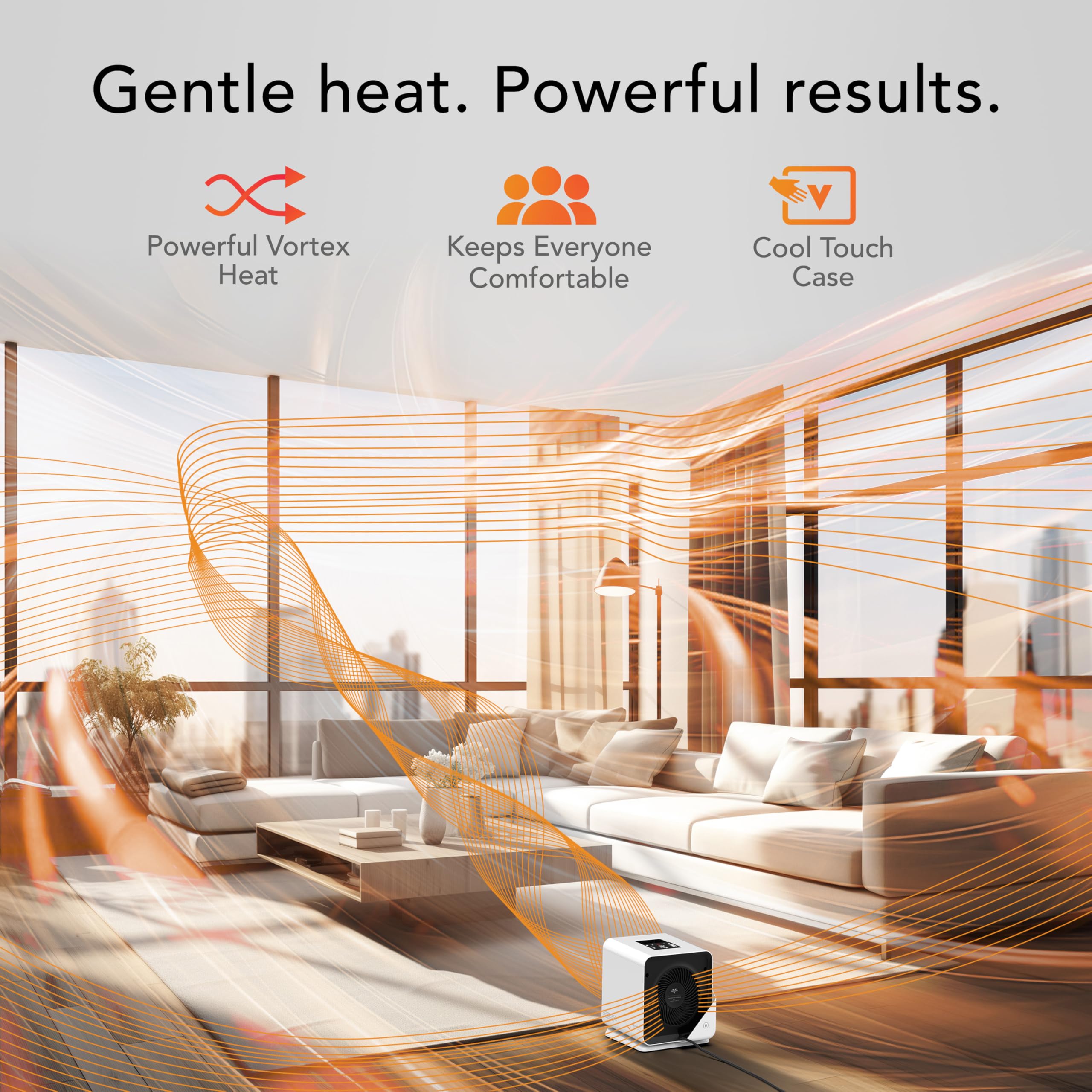 Velocity CUBE 5S Whole Room Space Heater (2025) - Image 2