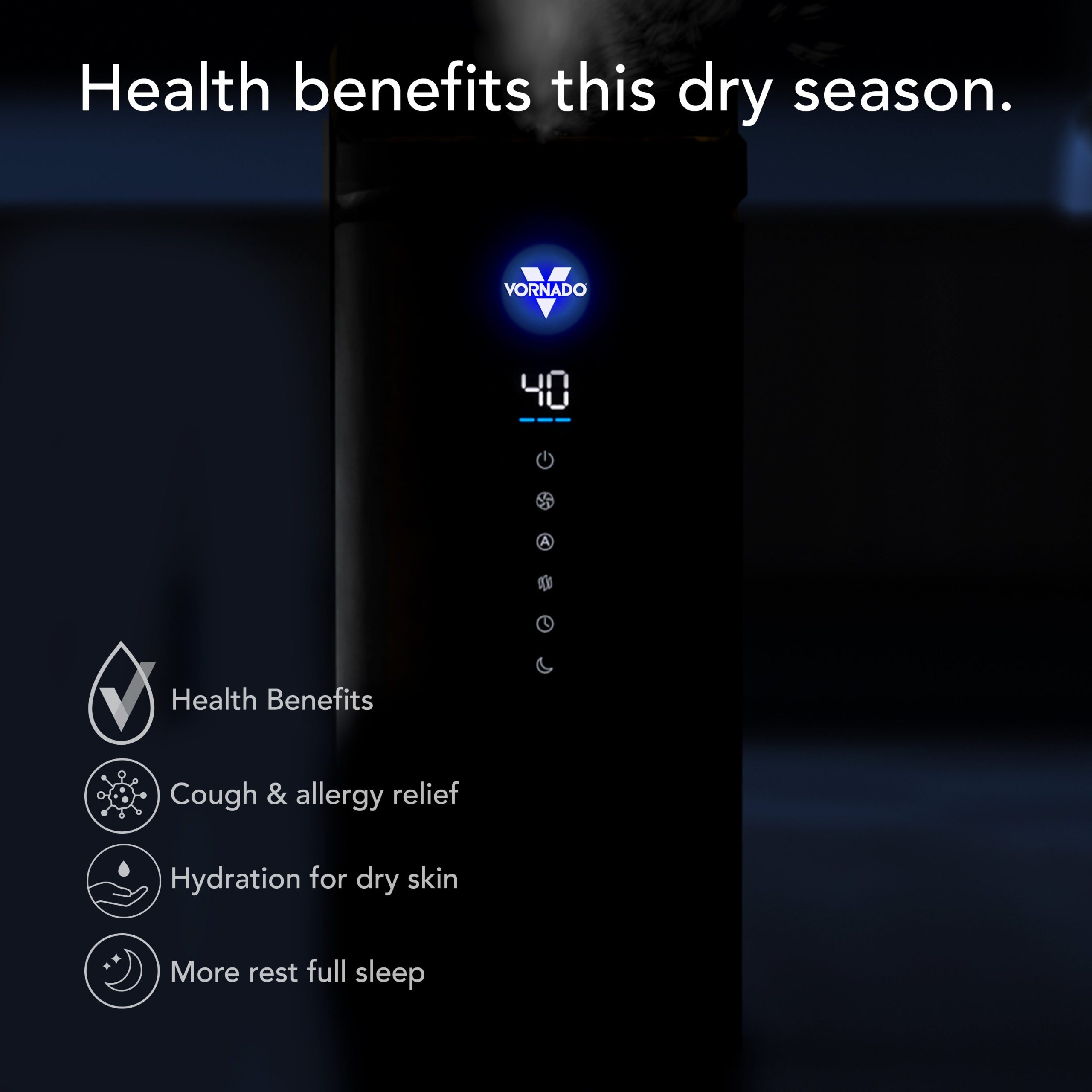 MISTIC 8 Top-Fill Ultrasonic Whole Room Humidifier - Image 12
