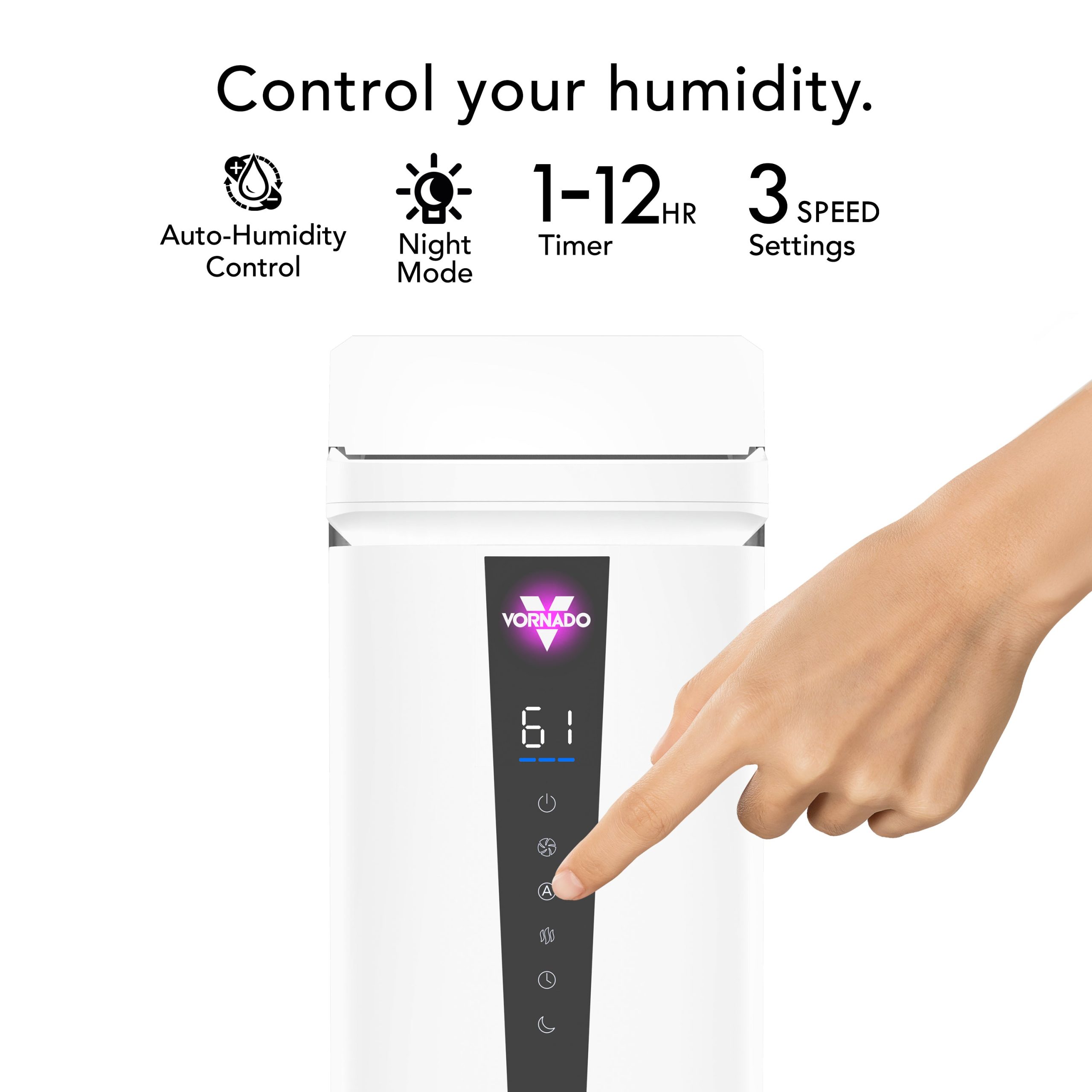 MISTIC 6 Top-Fill Ultrasonic Whole Room Humidifier - Image 9