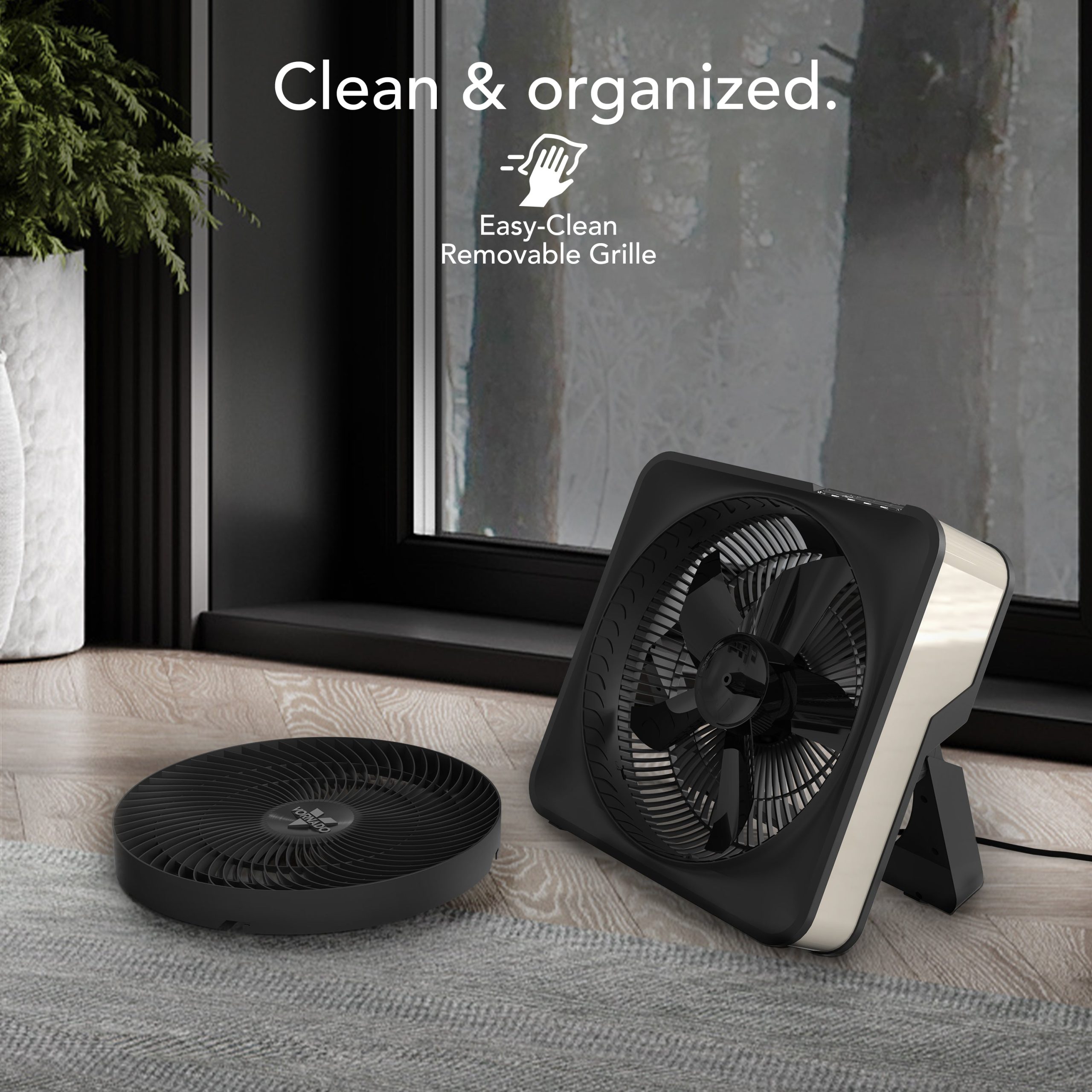 Model 80X High-Velocity Box Fan with Kickstand - Image 9
