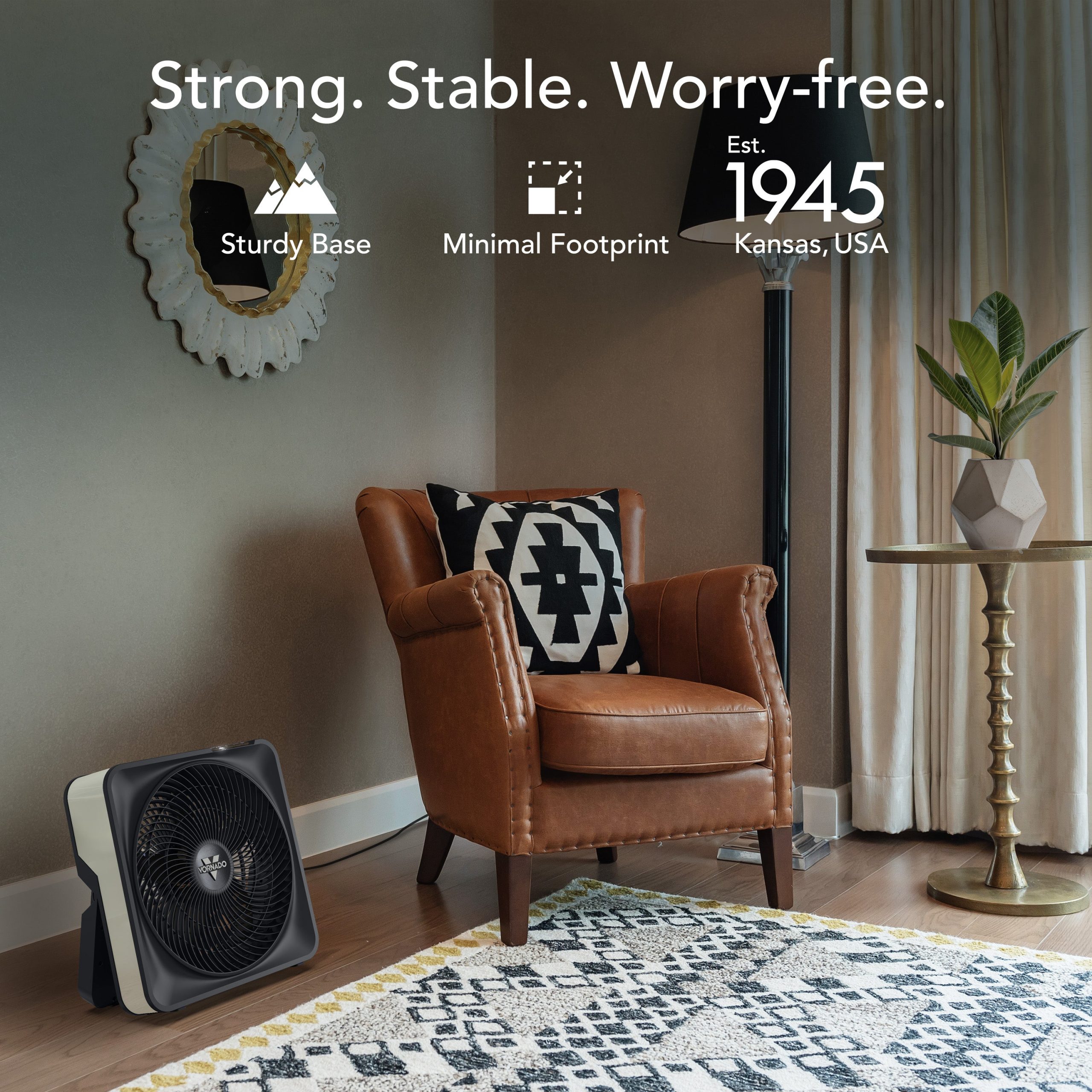 Model 80X High-Velocity Box Fan with Kickstand - Image 11