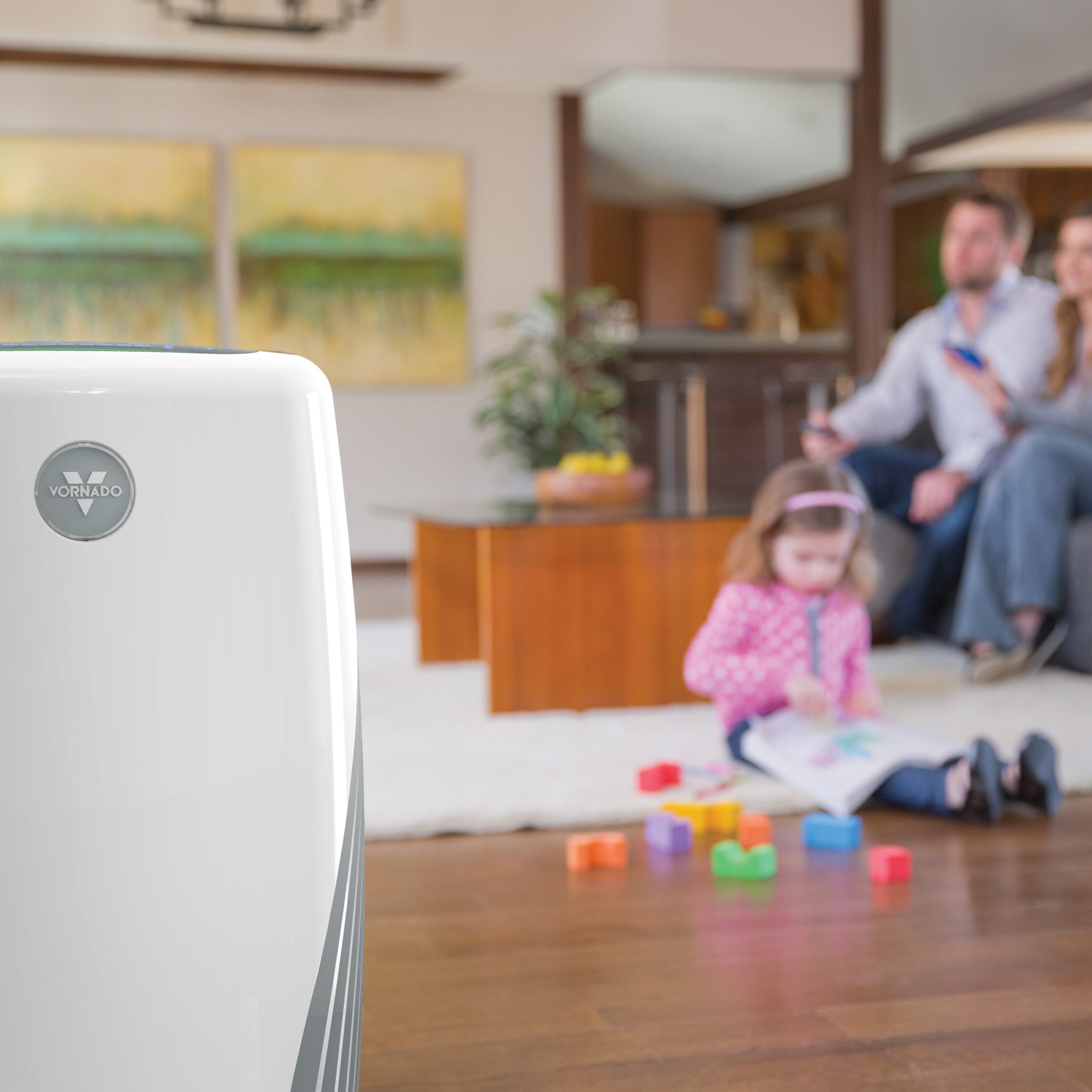PCO575DC Energy Smart Air Purifier with Silverscreen and HEPA Filtration - Image 2