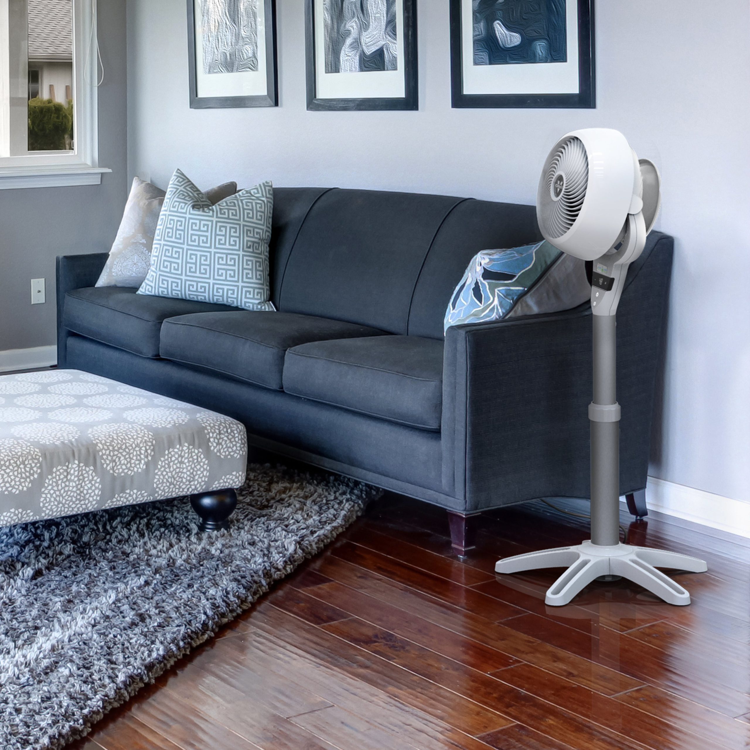 6803DC Energy Smart Medium Pedestal Air Circulator - Image 2